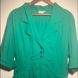 Green dress. Worn once.